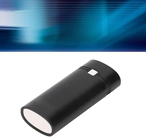 18650 USB-Power Bank Hordozható ABS Divatos, Könnyű 2x18650 DIY Power Bank Doboz MP4(fekete)