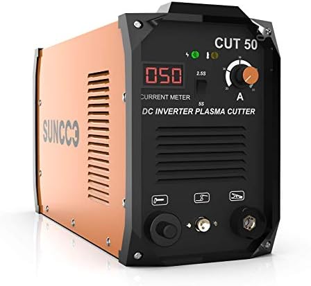 SUNCOO 50 Amp plazmavágó 110/220V, Hordozható Profi. Vágás 50 Elektromos DC Inverter Fém plazmavágó Gép,