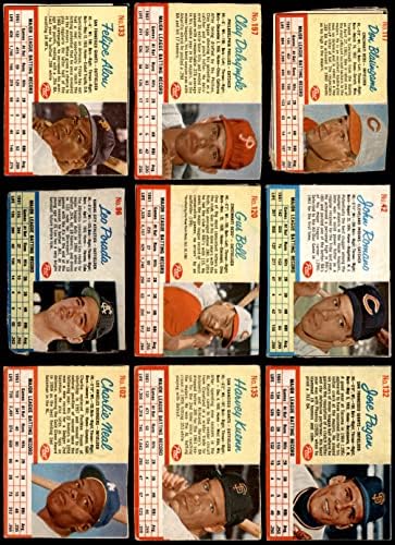 1962 Utáni Baseball 25 Kártya Starter Set/Sok (Baseball Szett) GD+