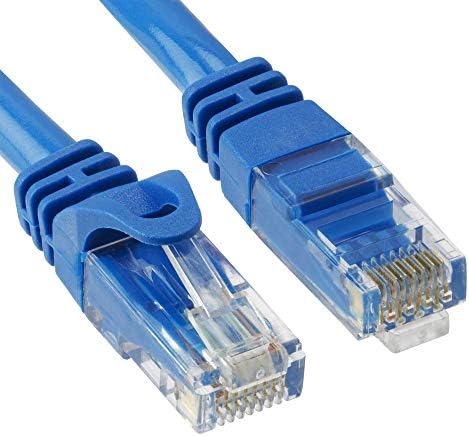 Cmple - High Speed Cat 6 Kábel - 10 Gbps Hálózati Kábel, Cat6 Ethernet LAN, Aranyozott RJ45 Csatlakozóval