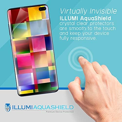 ILLUMI AquaShield képernyővédő fólia Kompatibilis a Samsung Galaxy S10+ (S10 Plusz 6.4 inch Kijelző)(2
