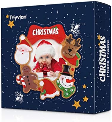 Toyvian 1db Karácsonyi Képkeret Gyanta Dekoratív Képkeret Karácsonyi Kép Dekoráció Karácsonyi Emlék Emlék