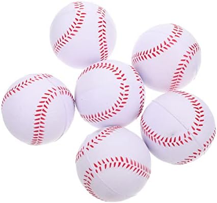 Toyvian 30 Db Mini Puha Szorítani Sport Golyókat A Hab Baseball Játékok Puha Stressz Labda Baseball Szorítani