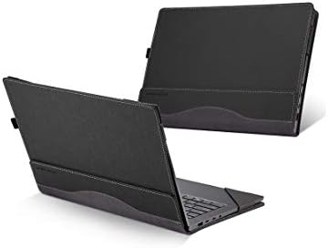 Heycase Lenovo Yoga 730 15.6 inch Esetben, PU Bőr Folio Stand Cover Kompatibilis a Lenovo Yoga 730-15