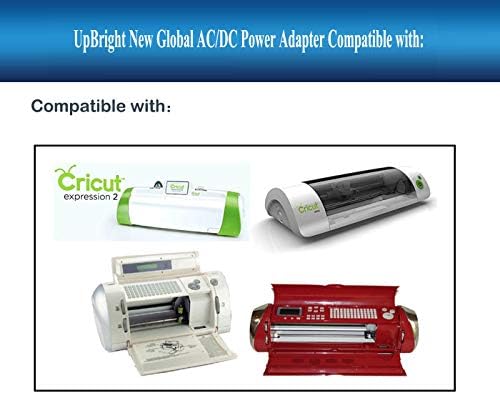 UpBright 18V AC Adapter Kompatibilis Cricut vágógép CRV001 CRVOO1 Fedezze fel Kifejezés 2 CREX002 CREX001