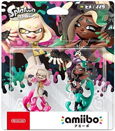 Nintendo Amiibo Pearl & Marina 2-Pack Set (Splatoon sorozat) Japán Ver.