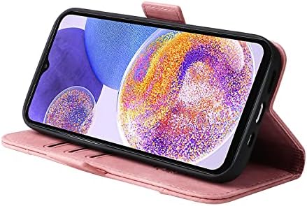 Okostelefon Flip Esetekben Kompatibilis a Samsung Galaxy A23 4G/A23 5G Tárca az Esetben,Prémium Bőr Flip