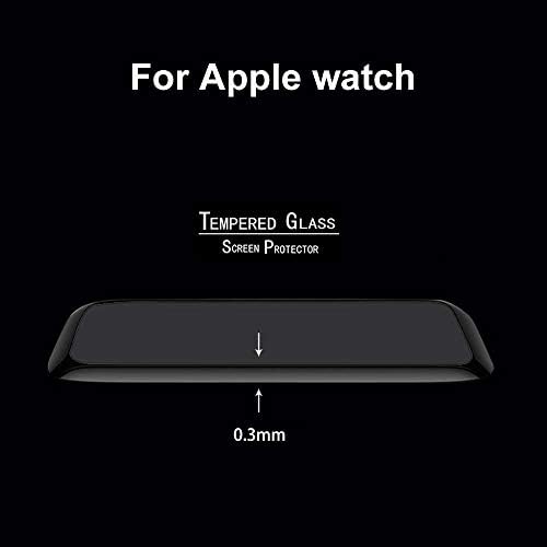 2 Csomag Kompatibilis Apple Nézni Sorozat 8 Screen Protector [41 mm-es] Sorozat 7 [Új Verzió] Vízálló,
