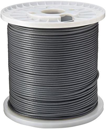 Tripp Lite Cat6 Gigabit Ömlesztett Szilárd PVC Kábel, Szürke, 1000-ft.(N222-01K-GY)