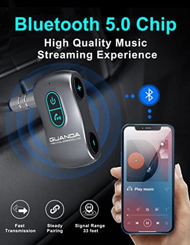 Telefon Csatlakoztatási Autó Szellőző，Bluetooth 5.0 Vevő Autó