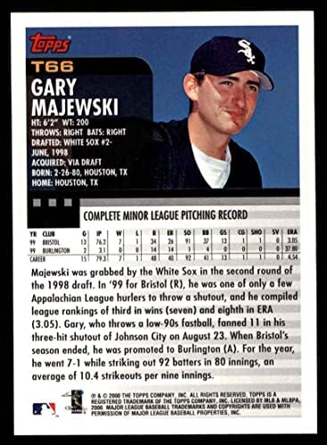2000 Topps 66 T Gary Majewski Chicago White Sox (Baseball Kártya) NM/MT White Sox