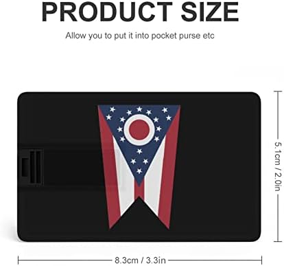 Évjárat Ohio State Amerikai Zászló Hitel, Bank Kártya, az USB Flash Meghajtók Hordozható Memory Stick