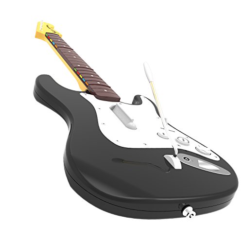 A Rock Band 4 Vezeték nélküli Fender Stratocaster Gitár Kontroller PlayStation 4 - Fekete