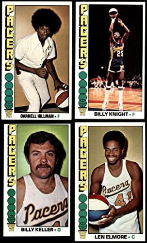 1976-77 Topps Indiana Pacers Csapat készen áll Indiana Pacers (Set) EX+ Pacers