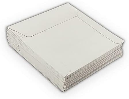 15 EcoSwift 6 x 6 Fotó Leveleket Lakások Fehér Karton Egyéni Pecsét Borítékok 6x6