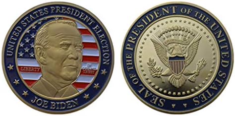 Joe Biden Nemzeti Zászló Elnök Emlékérme Szuvenír Gyűjthető Érmék