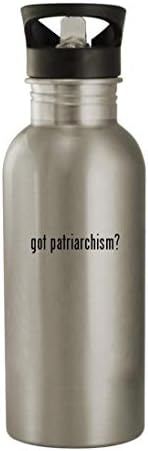 Akar beszélni velem Ajándékok van patriarchism? - 20oz Rozsdamentes Acél Üveg Víz, Ezüst