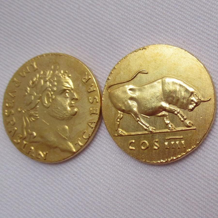 Ezüst Dollár Római Érme Külföldi Másolás Emlékérme RM20