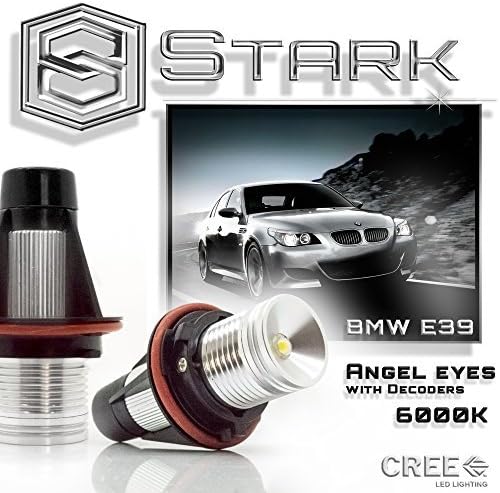 BMW Angel eyes Halo Fehér 5W LED Gyűrű Helyzetjelző Izzók X5 E39 E60 E63 E64 E53