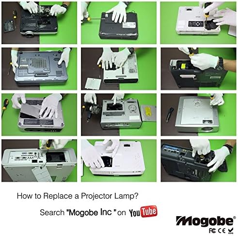 Mogobe a ELPLP77 Csere Projektor Lámpa lakás elektromos vezeték 4650 4750W 4855WU CB4650 1970W 1975W 1980W