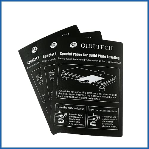 QIDI Technológia Szintező Papírokat QIDI 3D-s Nyomtató (3pcs)