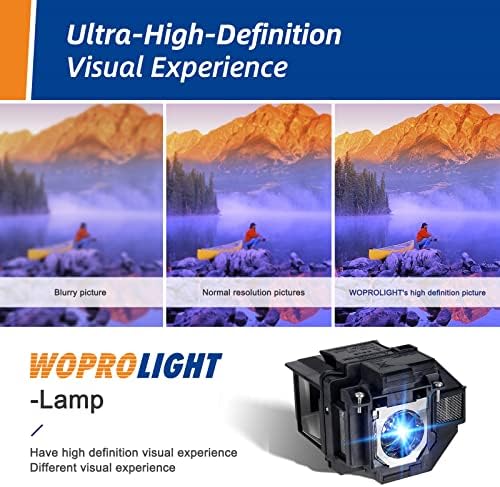 Woprolight ELP-LP96/V13H010L96 Eredeti Phoenix Wick Lámpa Epson VS250, házi-Mozi 2150 HC1060 Projectos