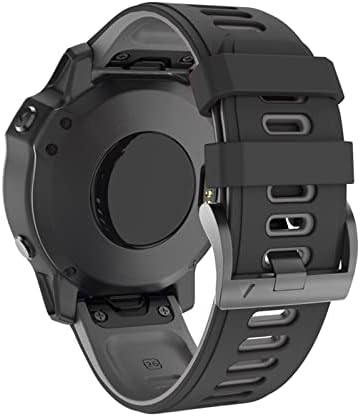 NEYENS 22 26MM Quick fit Watchband Szíj, a Garmin Fenix 6X Pro Watch Szilikon Easyfit Csukló Zenekar Fenix