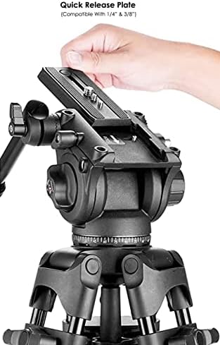Szakmai Quad Cső Alumínium 72 Állvány Sony kézi kamera HDR-UX10 (Fluid Fej)