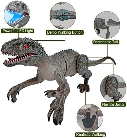 VIVEMCE 2,4 Ghz-es Távirányító Dinoszaurusz Játékok, Gyerekeknek, Fiúknak, Séta Dinoszaurusz, Robot, a