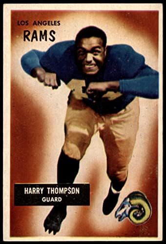 1955 Bowman 23 Harry Thompson Los Angeles Rams (Foci Kártya) EX/MT Ram Los Angeles Város/UCLA