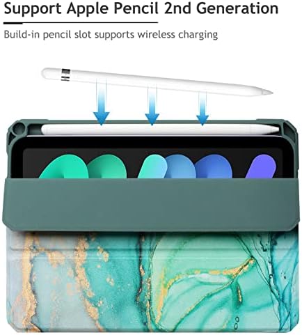 Fancity tok iPad Mini 6 2021 (8.3 Hüvelyk), Mini 6. Generációs Eset tolltartó, Támogatja Touch ID valamint