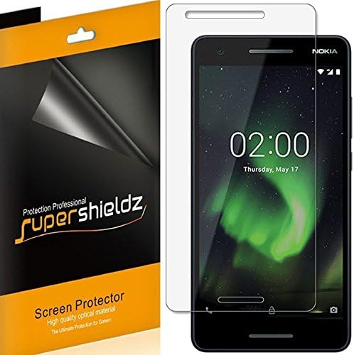 (6 darab) Supershieldz Célja a Nokia 2V (2 V), illetve a Nokia 2.1 képernyővédő fólia, Nagy Felbontású