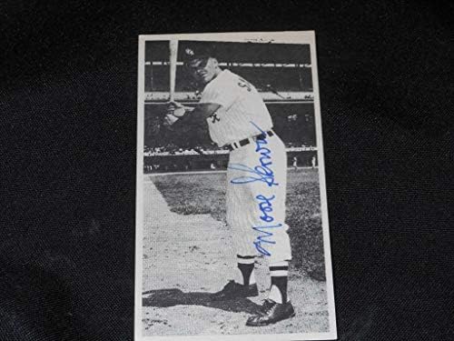 Chicago White Sox Jávorszarvas Skowron (d.07) Aláírt 3x5 Autogramot Fotó Kártya JB10